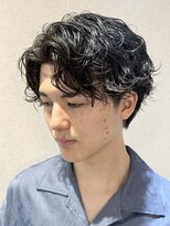 ノウル 中野(NoWL)&nbsp;【NoWL】センターパート×スパイラルパーマ