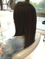 ソモン&nbsp;ストレートパーマ　オーガニックカラー　同時施術　福岡 久留米