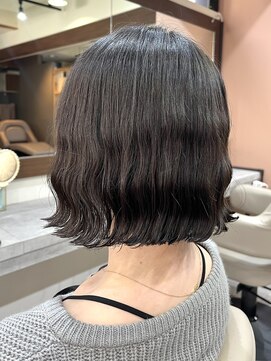 アミー 銀座(Ammy) #波巻きパーマ #ボブパーマ #パーマ #コテ巻き風パーマ