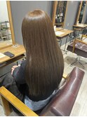 くすみブラウン