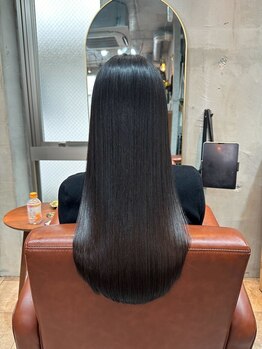 シアー 銀座店(SHEER.)の写真/なりたいを叶える＊表参道の髪質改善/縮毛矯正顧客満足TOPクラスの姉妹店！自分史上最高に柔らかい美髪へ