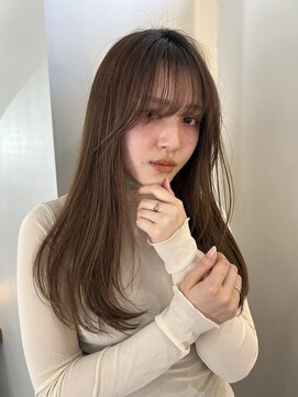 サロンドミルク 原宿(salon de MiLK) 顔周りレイヤーカット/ロングヘア