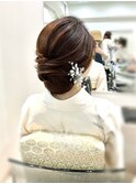 シニヨンスタイル♪