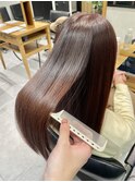 髪質改善/横須賀髪質改善/美髪/ブリーチなしカラー/縮毛矯正