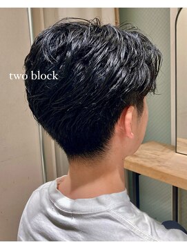 サード(Third) 癖毛をパーマ風に＊ツーブロック