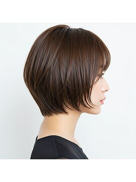 ハピネス 西大寺店(Happiness) 【30代・40代奈良】まとまり艶ショートボブ/髪質／うるは