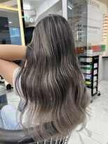 ラピス 渋谷本店(Lapis)&nbsp;バレイヤージュ/ホワイトカラー/外国人風/髪質改善/ケアブリーチ