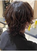 メンズウルフスパイラルパーマワイルドパーマ【外苑前KIND】