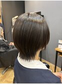 ショート/暗めカラー/グランマッシュ/鎌取/市川いづみ