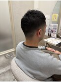メンズ×ツーブロック