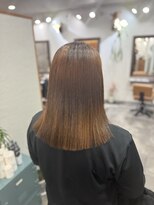 カーキヘアリンク(khaki hair link)&nbsp;ブリーチ毛でも叶えられる酸性縮毛矯正