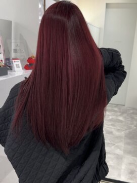 ジュイル シブヤ(JEWIL SHIBUYA) ブリーチなしでできるチェリーレッド