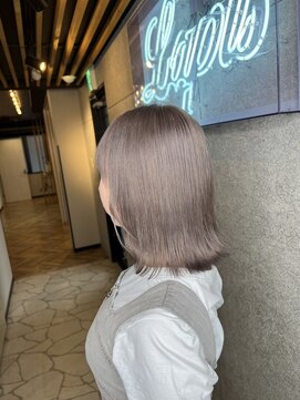 ラピス 名古屋 栄店(Lapis) レイヤーボブグレージュ