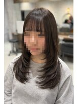 トゥルース 千葉店(TRUTH)&nbsp;レイヤーカット×アッシュブラウン