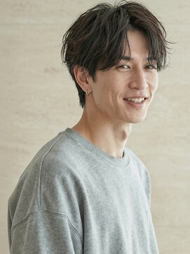 カバーヘア ブリス 川口(COVER HAIR bliss) ハーフアップバングナチュラルサンウォンヘアA13川口30代40代