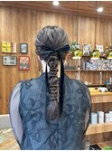編み下ろしhair