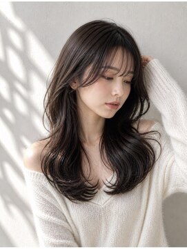モードケイズ 調布店(MODE K's) 韓国風レイヤーカット_調布ハッシュカット前髪カット顔周り