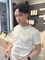 ノエ(Noe)&nbsp;20代30代ツイストスパイラルパーマショート愛されセンターパート