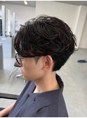 宇都宮メンズカットメンズパーマフェザーパーマ