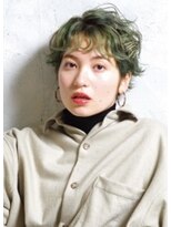 リオラヘアー(Liora hair)&nbsp;グリーン系カラー/ハイトーン/ブリーチ/天神