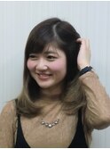定番！！ツヤ髪×ロング×ワンカール！！