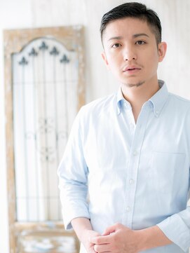 グルーミングサロン バーバー キャッスル 北浦和西口(Grooming salon Barber Castle) 人気のビジカジ!ツーブロック×サイドパートc