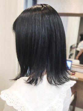 ヘアークリアー 春日部 大人可愛い暗髪でもオシャレな外はねボブ/ミセス/30代40代50代