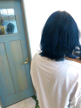 マハロ ヘア リゾート(MAHALO HAIR RESORT) ネイビーブルー
