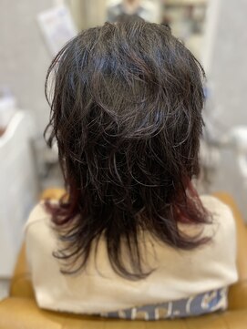 ヘアーサロン キー(Key) ウエービーウルフレイヤー