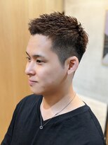 ソウス リーベ(SOURCE liebe)&nbsp;メンズ刈り上げフェードスタイル