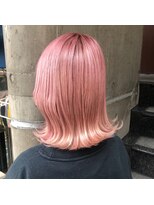 エイト ヘアサロン 渋谷本店(EIGHT)&nbsp;ベビーピンクカラー