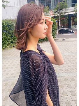 ジ オスカー(THE OSCAR) theoscar 顔まわりレイヤー大人ボブ