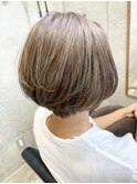 柔らかショートボブ