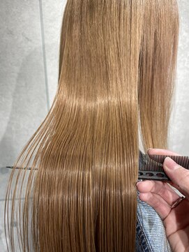 ジンジャー(GINGER) 新髪質改善×トリートメント×ブリーチ×うるつや髪