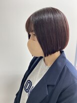 フォンド 津田沼(fond.)&nbsp;前髪/マチルダボブ/ピンクベージュ/インナーグレージュ/津田沼駅