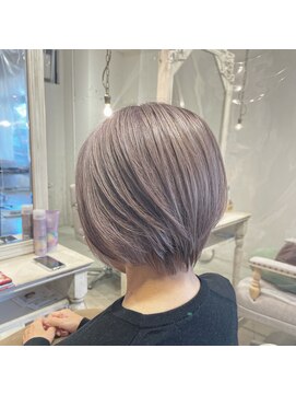 ドット ヘアー(dot.hair) ホワイトラベンダーベージュ