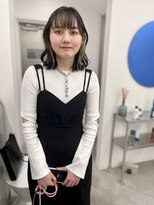 ケプカ(KEPKA)&nbsp;イヤリングカラー　くびれボブ