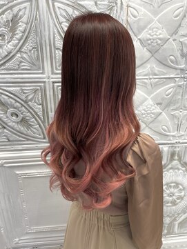 ハイエクステンション 近江八幡店(Hi-Extension) ◆hi-extension00８◆ピンクグラデ―ション|@hi_extension.s