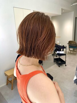 ハル 南平岸(HARU) 切りっぱなしボブに軽めのレイヤー!