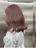white pink