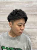 アップバングショート