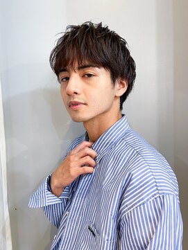 テトラ バイ ネオリーブ 横浜西口店(tetra by neolive) メンズニュアンスパーマツーブロ☆横浜