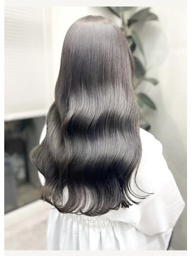 アースモード 亀戸店(EARTH Mode) 20代30代40代髪質改善カラーショコラアッシュ艶感ロブヘアー