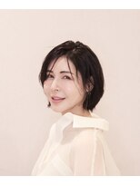 アンベリールフルー(EMBELLIR fleur) フェミニンボブスタイル　３０代４０代５０代　表参道青山