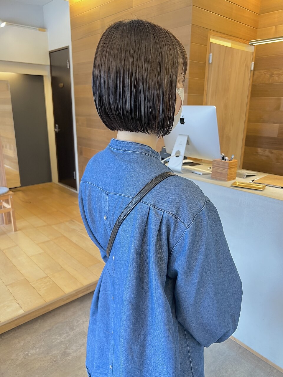 ナチュラルボブ/パツっとボブ/ストンボブ/大人ボブ：L206136911｜ヘア