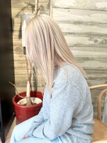 ヲタク(wotaku.)&nbsp;ホワイトブロンド抜きっぱなしケアブリーチトリプルカラー