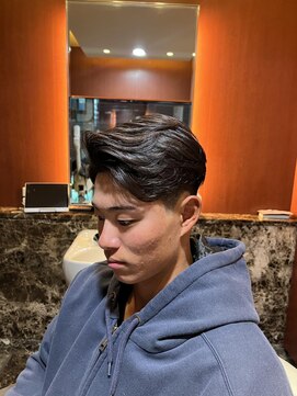 アールドボーテ 理容室(R de Beaute) 銀座　ナチュラルカールパーマスタイル