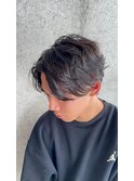 絶賛人気メンズ黒髪パーマ