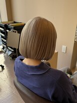 エリスホリエ(Eliss Horie)&nbsp;ボブ×ミルクティーベージュ