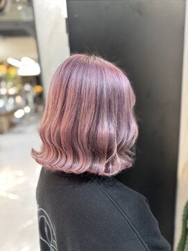 ヴァイス 渋谷店(VAICE) カシスピンク×ボブ